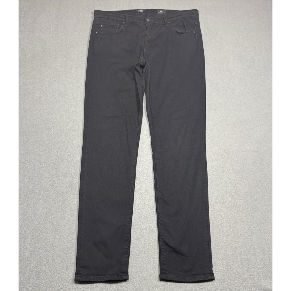 AG Adriano Goldschmied Prima Jeans Black Cigarette Leg Women's 30R (32x30)